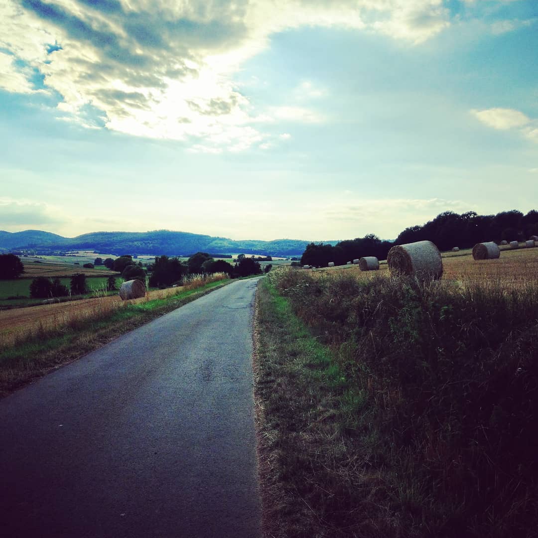 Trainingsrunde am Abend 