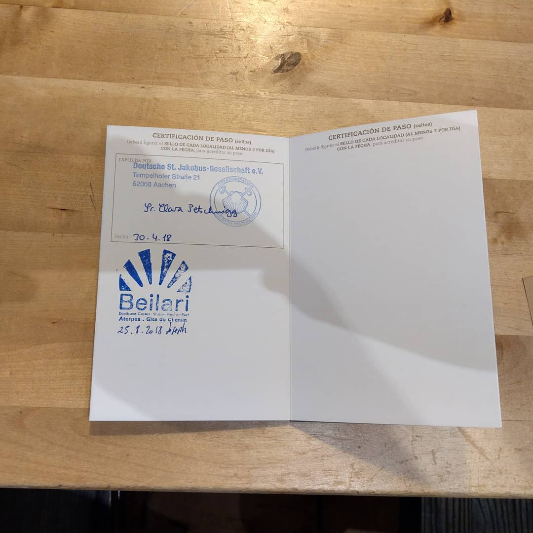 Der erste Stempel  #koala-outdoor 