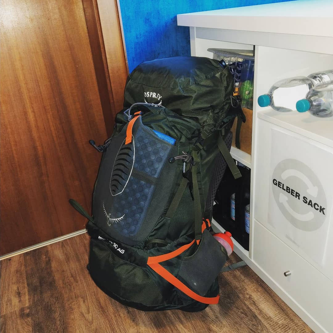 Der kleine ist gepackt... Noch einmal schlafen, Dann gehts los 