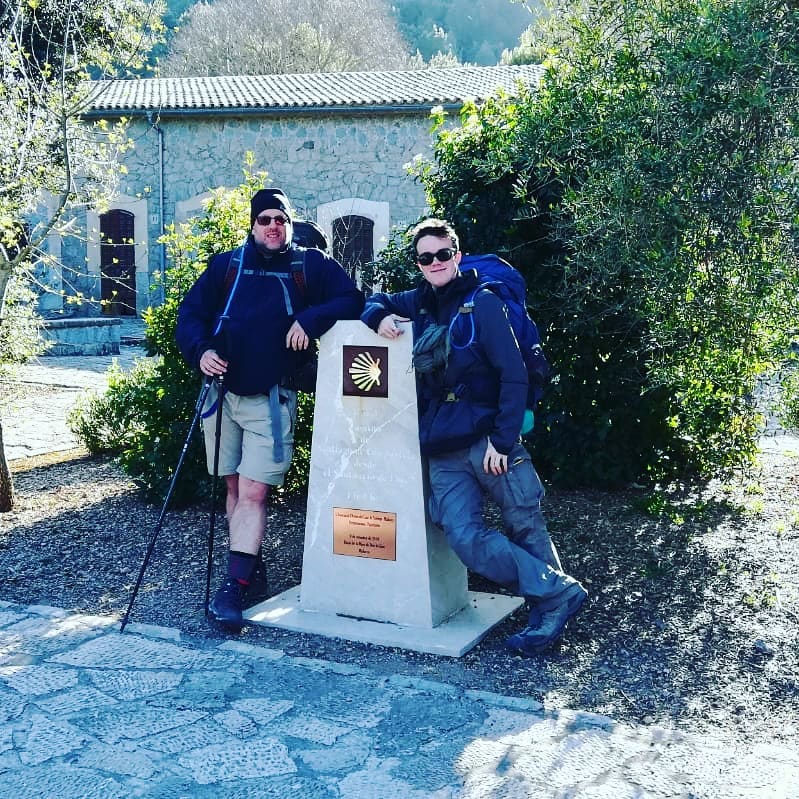 Wir haben auch einen neuer Startpunkt für einen Jacobsweg gefunden ... 